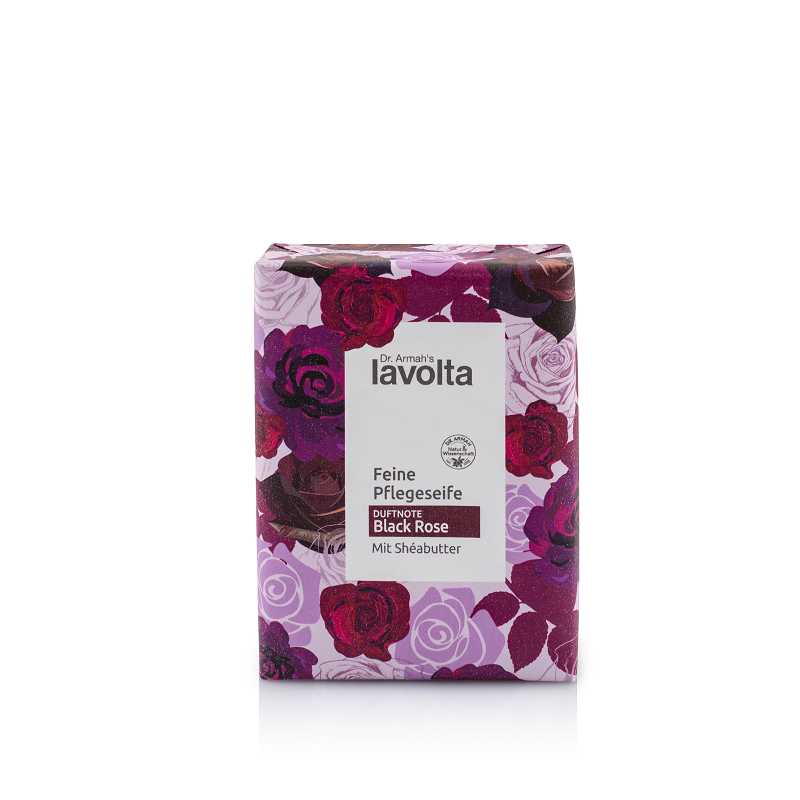 Dr. Armah's Lavolta Shéa - Seife Black Rose 125 g