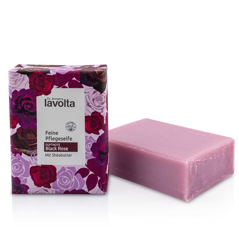 Dr. Armah's Lavolta Shéa - Seife Black Rose 125 g