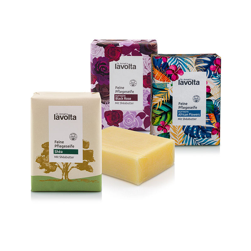 Dr. Armah's Lavolta Shéa - Set 3 Stück Seifen