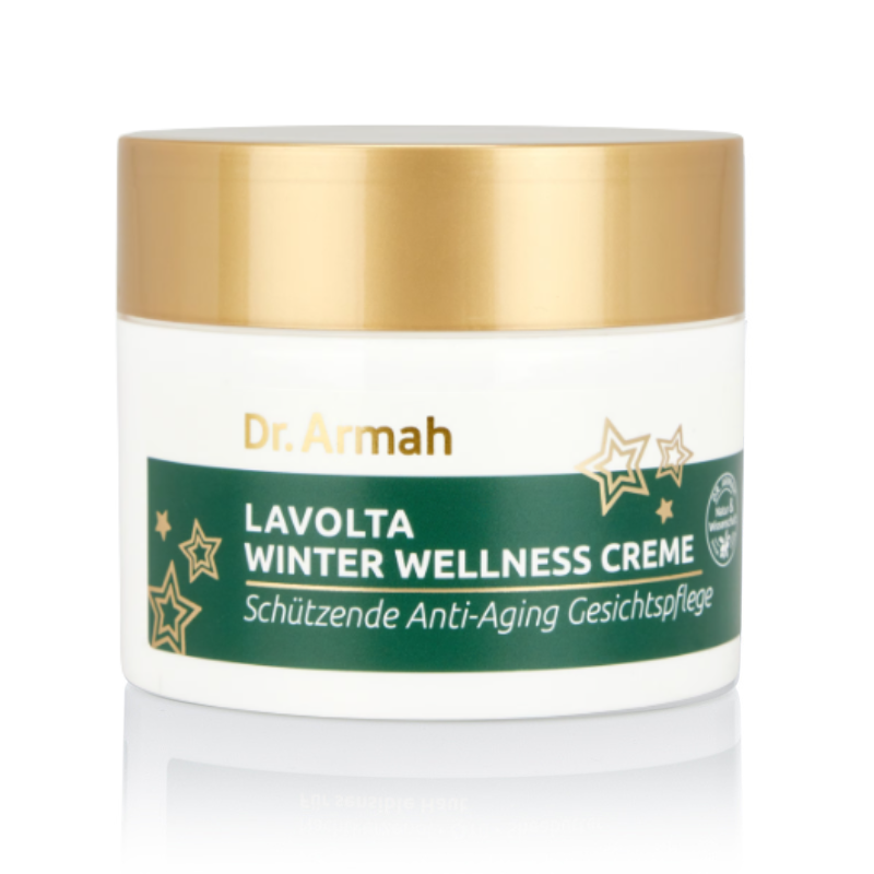 Ein 200ml Tiegel der limitierten Shea Cold Cream "Winter Wellness", eine reichhaltige Schutzcreme für die Haut im Winter.