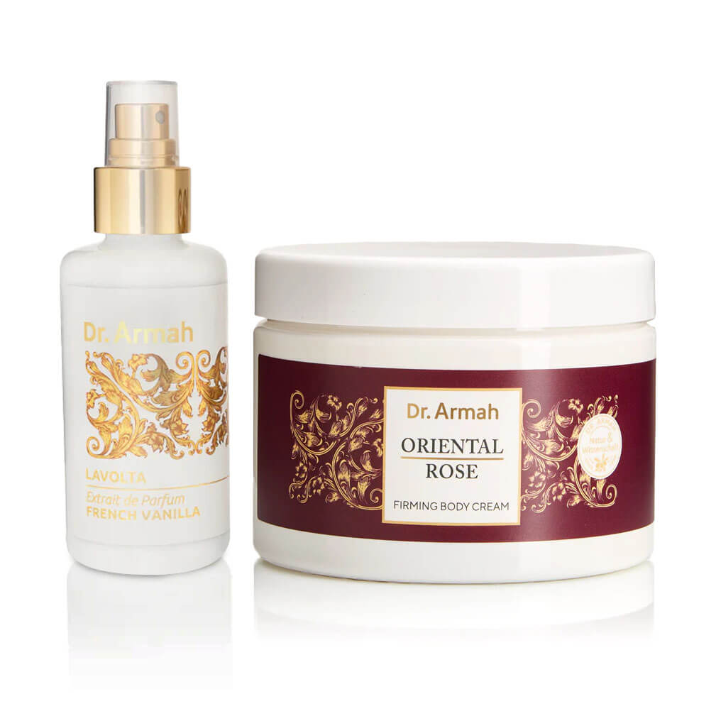 Dr. Armah's Lavolta - Set Bodycreme Oriental Rose + EdP Vanille