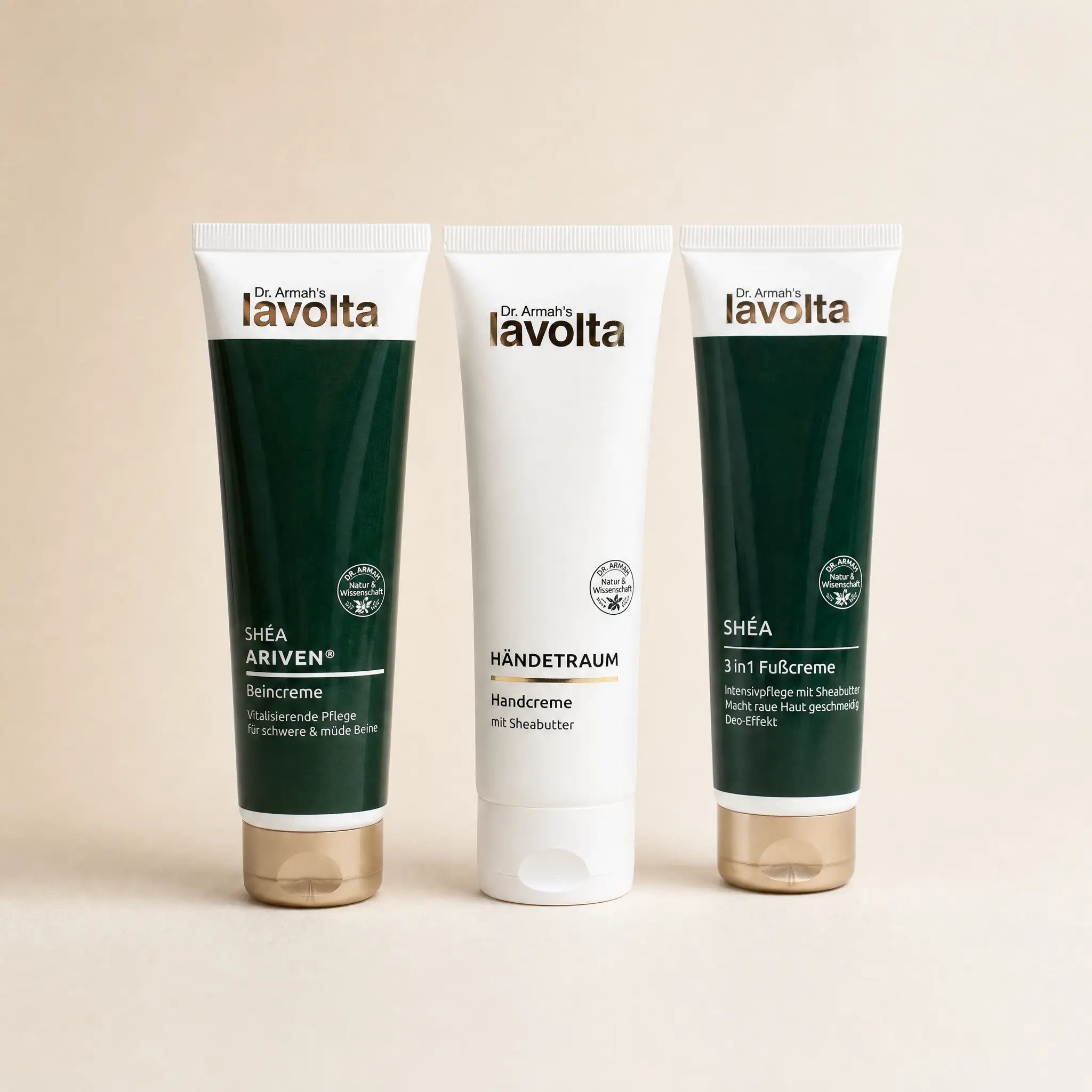 Lavolta Shea Verwöhn-Trio - Händetraum, Ariven & 3-in-1 Fußcreme