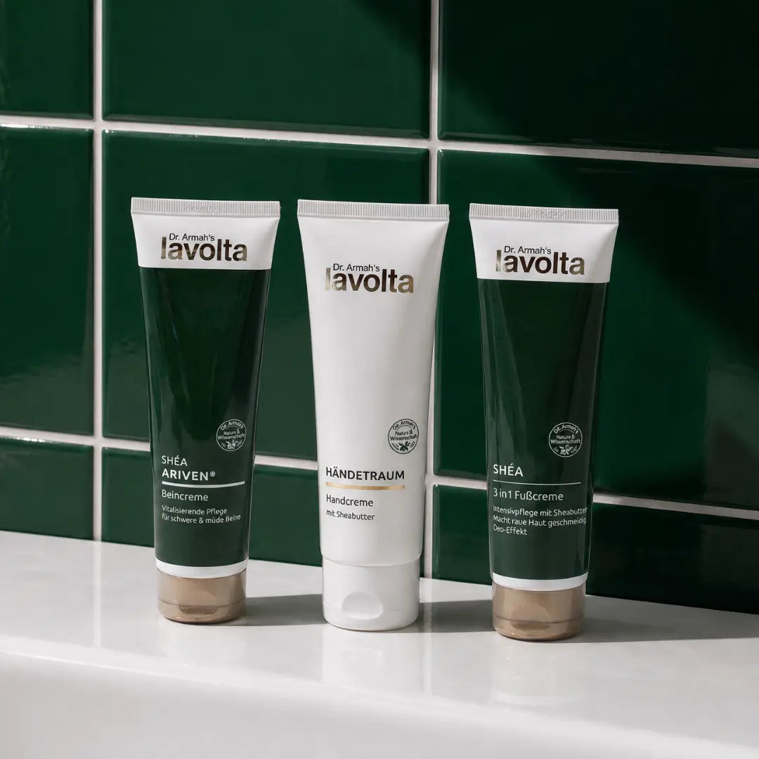 Lavolta Shea Verwöhn-Trio - Händetraum, Ariven & 3-in-1 Fußcreme
